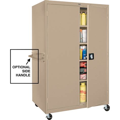 sandusky lee mobile steel extra-wide storage cabinet|sandusky lee cabinet.